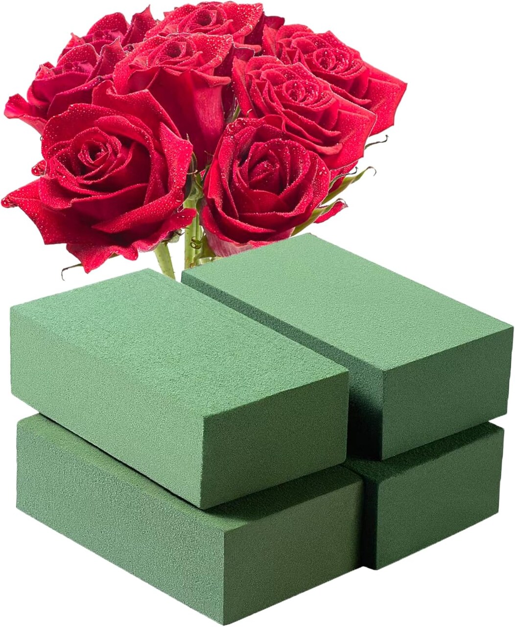 Floral Foam Blocks 5.5x3.1x1.7 Inch Dried and Wet Flower Foam